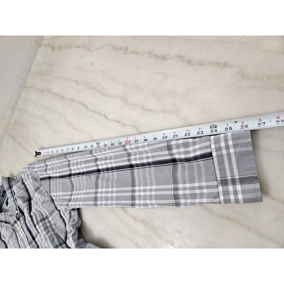 U.S. Polo Assn Men's Stretch Button Down Casual Long Sleeve Plaid Shirt Size XXL - Picture 9 of 11